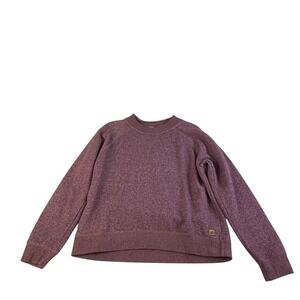 tentree XL Mauve Crewneck Sweatshirt Organic Cotton Sustainable Casual Pullover